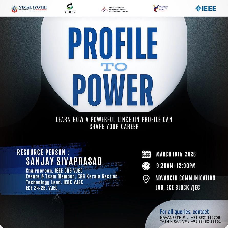 Profile to Power Poster